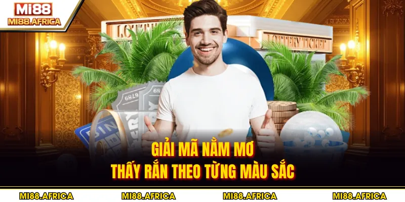 Nằm Mơ Thấy Rắn - Giải Mã Điềm Báo Chi Tiết 2 Giải mã nằm mơ thấy rắn theo từng màu sắc