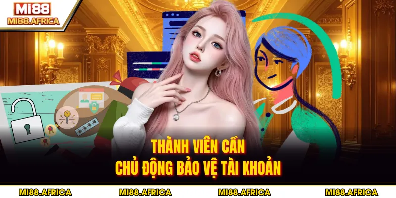 Chính sách bảo mật 3 Thành viên cần chủ động bảo vệ tài khoản